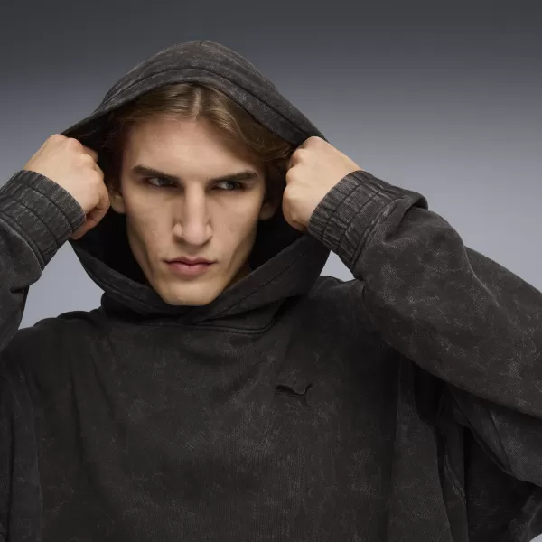  Hanorac pentru bărbați PUMA FUTURE PUMA NEGRU 