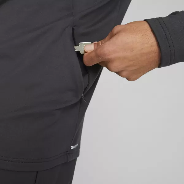  Panoul pentru bărbați PUMA RUN CLOUDSPUN KNIT 1/2 ZIP 52327201 PUMA NEGRU 