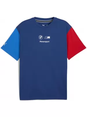Cămaşă PUMA BMW MMS ESS+ LOGO TEE II 63305504 PENTRU CULOARE ALBASTRĂ/M
