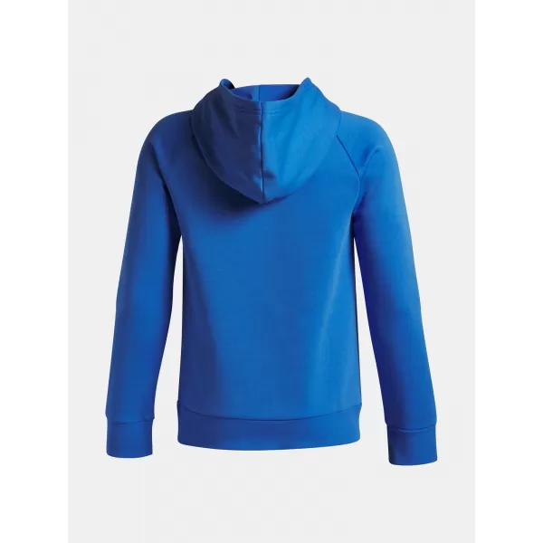  Hanorac pentru băiat UNDER ARMOUR UA RIVAL FLEECE BL HOODIE 1379791-402 ALBASTRU 