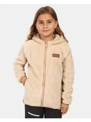 Hanorac fleece pentru fetiță KILPI NORKA-JG ZJ0207KI BEJ