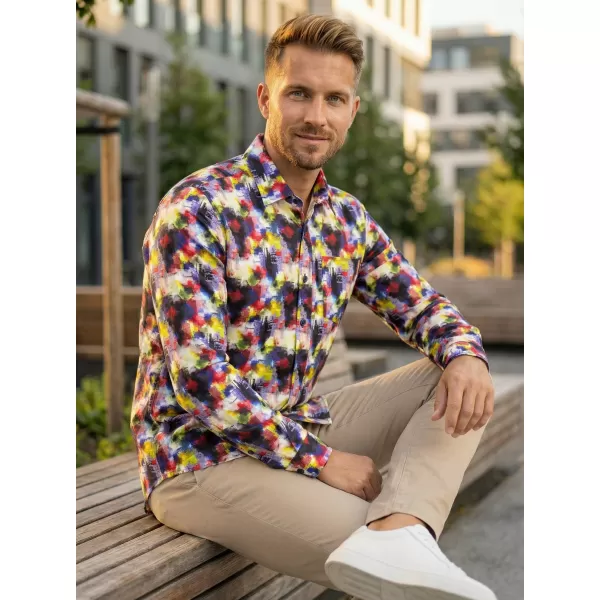  Cămașă pentru bărbați ALTISPORT GREEN ALBASTRU ÎNCHIS 