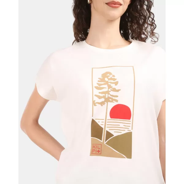  Tricou pentru femei KILPI JERSIE-W ZL0305KI ALB 