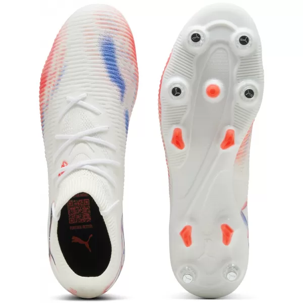  Pantofi pentru bărbați PUMA FUTURE 8 MATCH MXSG 10859401 WHITE/ ALB/PUMA NEGRU/ROȘU STRĂLUCITOR 