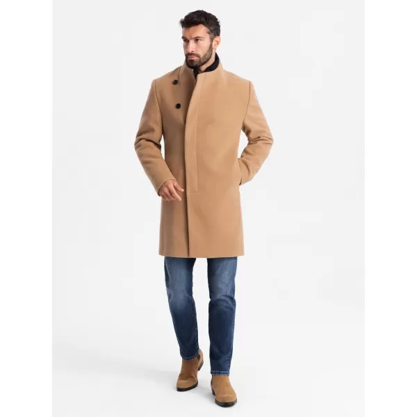  Haina masculină OMBRE OM-COWC-0141 MARO DESCHIS 