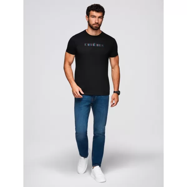  Cămaşă OMBRE OM-TSPT-0248 NEGRU 