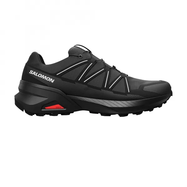  Pantofi pentru bărbați SALOMON SPEEDCROSS PEAK NEGRU/NEGRU/GRI GLACIAR 