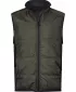 Vesta pentru bărbați TEE JAYS | TJ 9114 VERDE INTENS/NEGRU