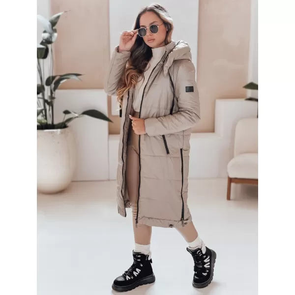  Geacă pentru doamne DSTREET TY5026 BEJ 