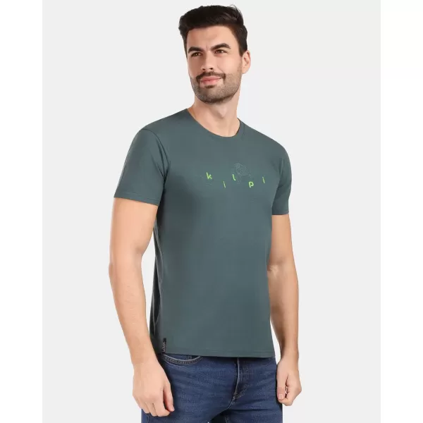  Tricou pentru bărbați KILPI SPACER-M ZM0305KI VERDE ÎNCHIS 