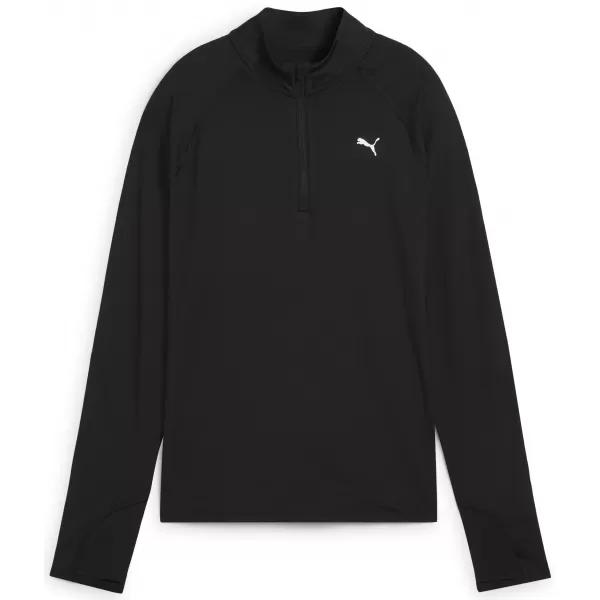  Cămaşă PUMA W RUN VELOCITY CLOUDSPUN 1/4 ZIP 52665001 PUMA NEGRU 