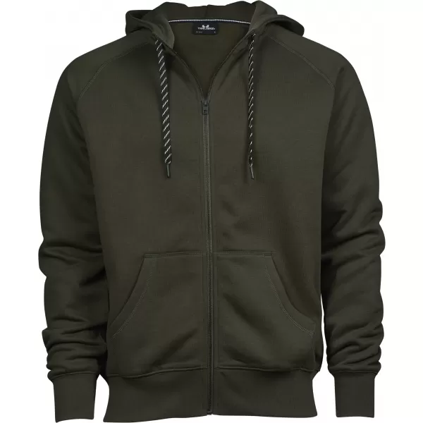  Hanorac pentru bărbați TEE JAYS | TJ 5435 MĂSLINE ÎNCHISE 