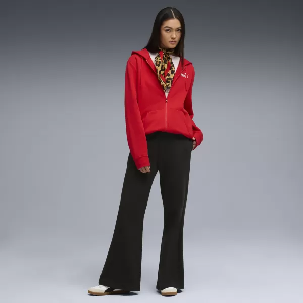  Doamne PUMA HER COMFORT HIGH-WAIST STRAIGHT PANTS FL OP 63301001 PUMA NEGRU 