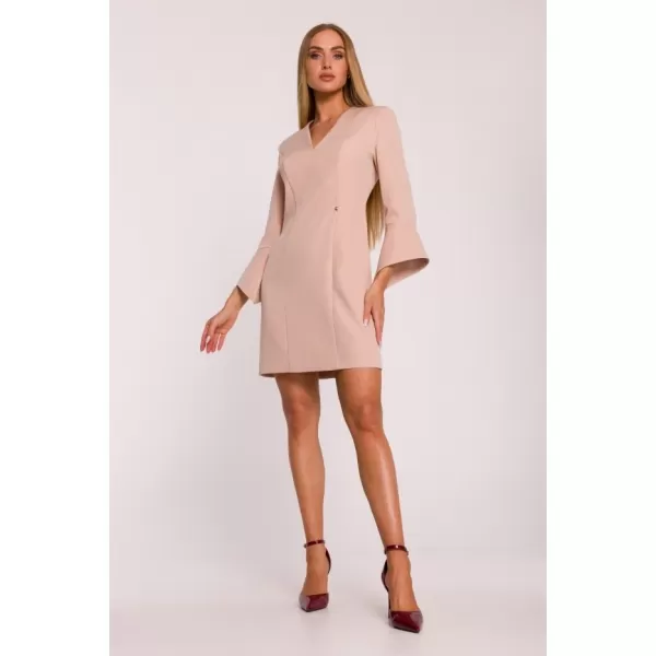  Rochie MOE M876 BEJ 