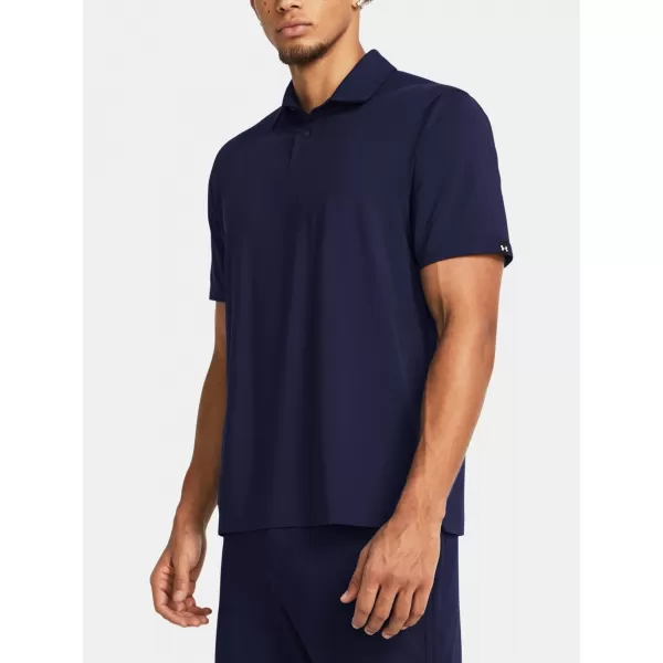  Tricou pentru bărbați UNDER ARMOUR UA T2G POLO LB 1383255-410 ALBASTRU 