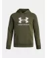 Hanorac pentru băiat UNDER ARMOUR UA RIVAL FLEECE BL HOODIE 1379791-390 VERDE