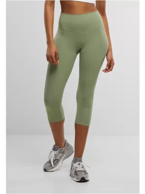 Pantaloni de dama URBAN CLASSICS TB7808 VERDE MATCHA