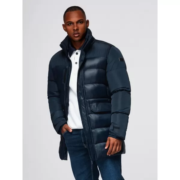  Sacou OMBRE OM-JALJ-0266 ALBASTRU MARIN 