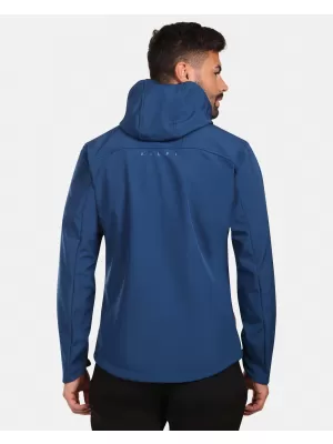 Jachetă softshell pentru bărbați KILPI RAVIO-M ZM0129KI ALBASTRU ÎNCHIS