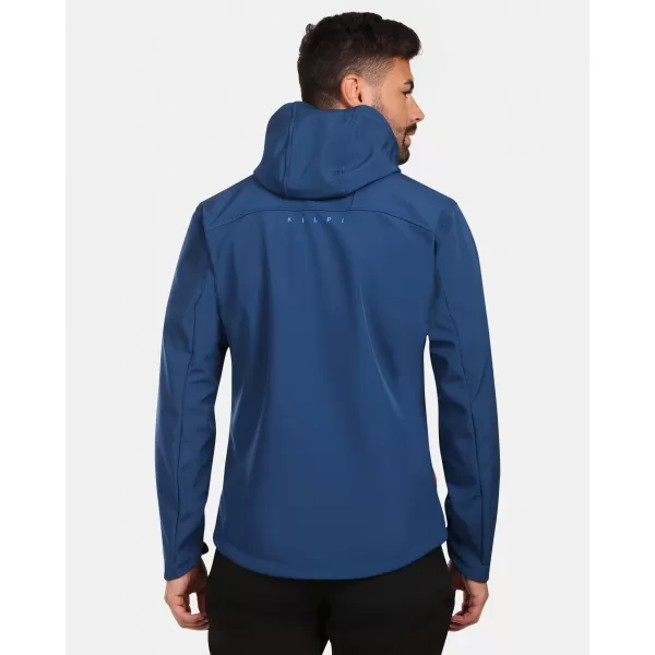 Jachetă softshell pentru bărbați KILPI RAVIO-M ZM0129KI ALBASTRU ÎNCHIS 