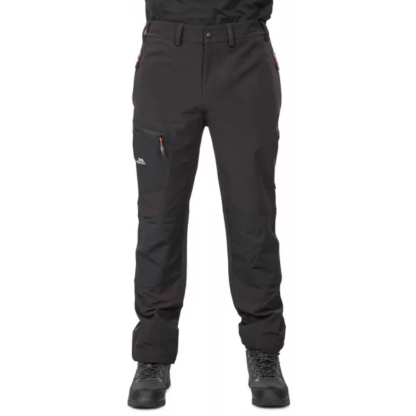  Pantaloni de exterior pentru bărbați TRESPASS PASSCODE NEGRU 