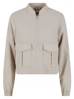 Geacă pentru doamne URBAN CLASSICS TB7446 GRI DE PIATRĂ