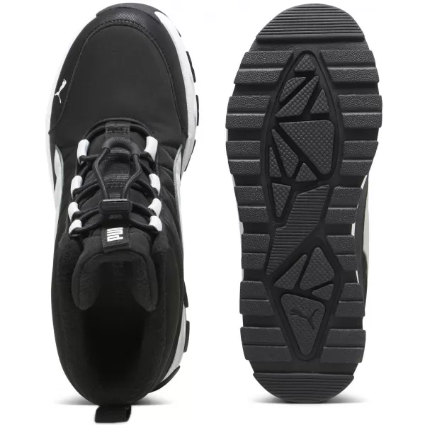  Cizme PUMA EVOLVE BOOT PURETEX JR 39264702 PUMA NEGRU/CENUȘĂ GRI/ALB 