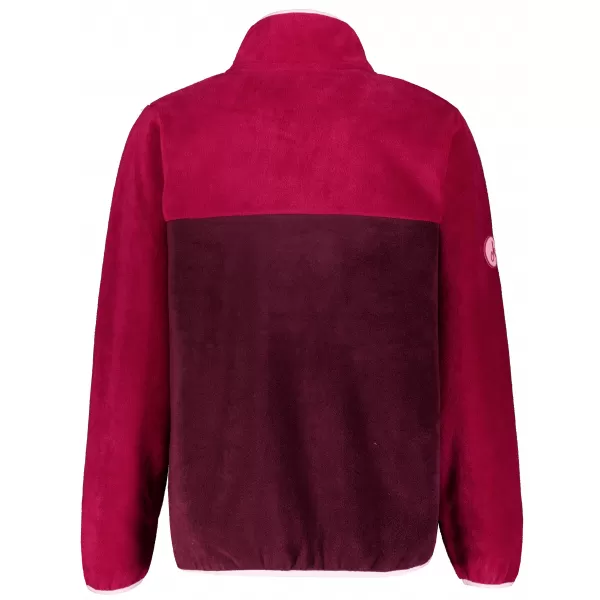  Hanorac de damă din fleece ALTISPORT GEMMY BURGUNDIA 