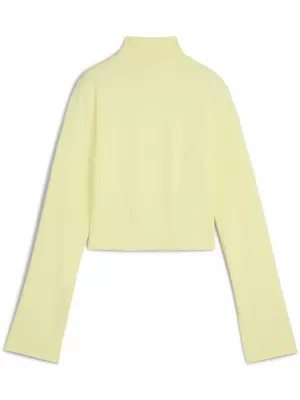 Geaca de dama PUMA DARE TO SLIM CROPPED TRACK JACKET 63214635 LUNA DE AUR