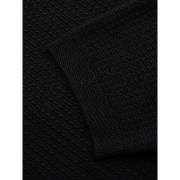  Tricou pentru bărbați OMBRE OM-POSS-0157 NEGRU 