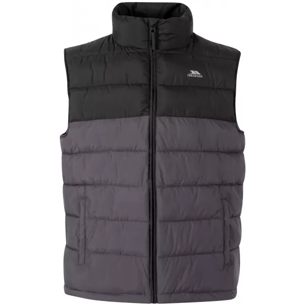 Vestă izolată pentru bărbați TRESPASS OSKAR GILET NEGRU 