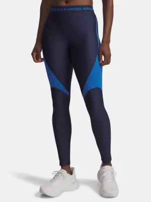 Jambiere de damă UNDER ARMOUR UA HG RIB LEGGING 6003983-403 ALBASTRU