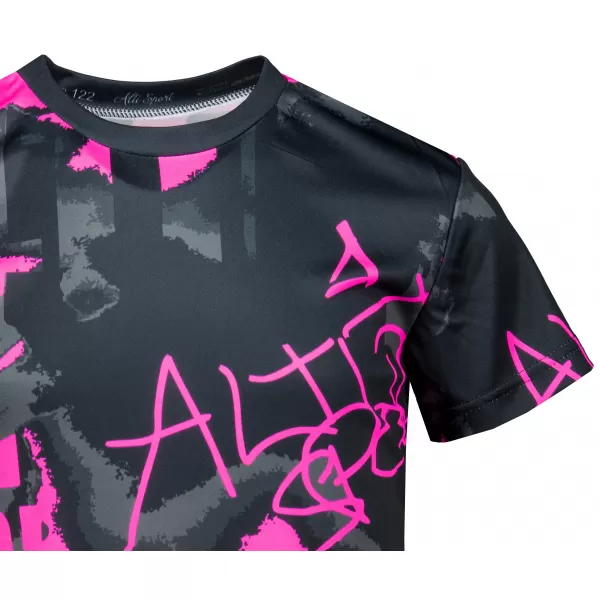  Premium funcțional pentru copii ALTISPORT VOJ/ALK076TR01 BLACK/FLUO PINK 