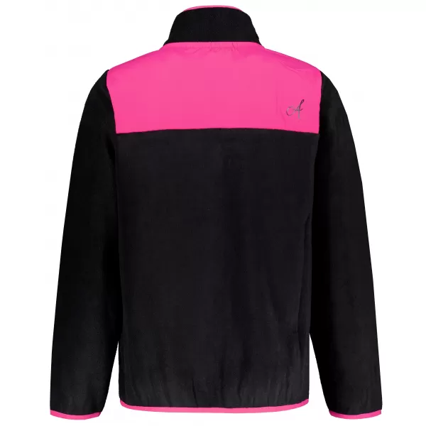  Hanorac de damă din fleece ALTISPORT GENESIS NEGRU 