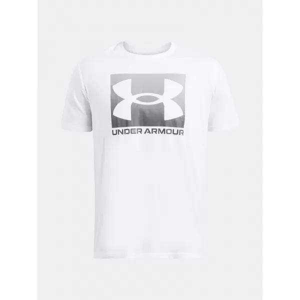  Tricou pentru bărbați UNDER ARMOUR UA M BOXED SPORTS UPDATED SS 1386793-100 ALB 