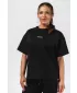 Tricou supradimensionat RESET 491 BLACK Nebbia