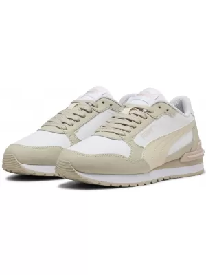 Pantofi pentru bebeluși PUMA ST RUNNER V4 L JR 39973607 WHITE/AL SNOW/D DUST/MV MIST