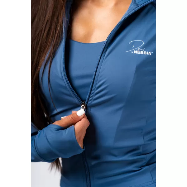  Trening Deni x Fitness cu fermoar 314 BLUE Nebbia 