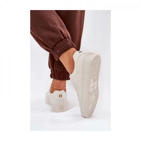  Adidasi de dama BIG STAR NN274578 BEJ Pantofi Big Star 