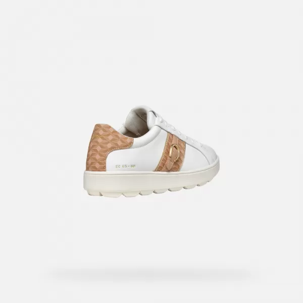  Adidași de damă GEOX SPHERICA ECUB-1 ALB 