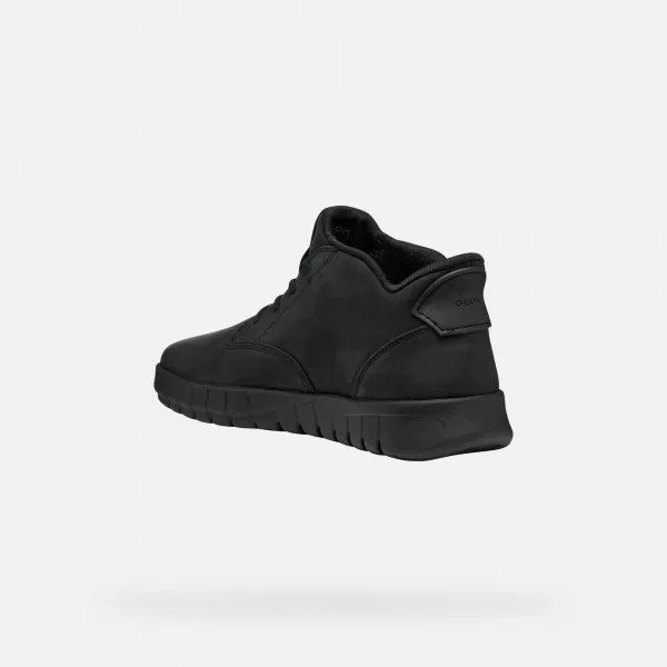  Pantofi pentru bărbați GEOX FLEXTRIDE PLUS G011461 NEGRU 