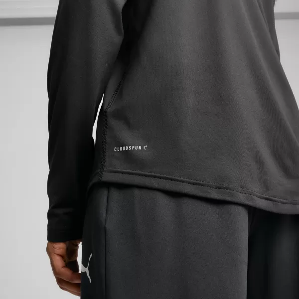 Cămaşă PUMA M RUN CLOUDPUN LONG SLEEVE 52662801 PUMA NEGRU 