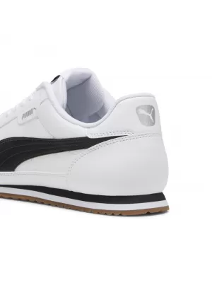 Pantofi pentru bărbați PUMA TURINO II 39745202 PUMA WHITE/PUMA BLACK/GREY