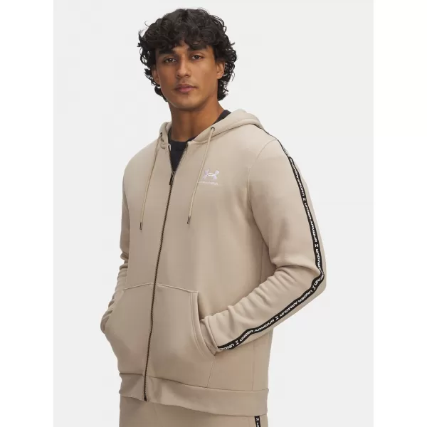  Hanorac pentru bărbați UNDER ARMOUR UA ICON FLEECE FZ TAPING 1390298-299 MARO 