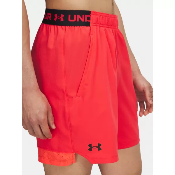  Pantaloni scurți pentru bărbați UNDER ARMOUR UA VANISH WOVEN 6IN SHORTS ROŞU 