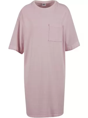 Rochie URBAN CLASSICS TB7493 ROSE ÎNROȘITĂ