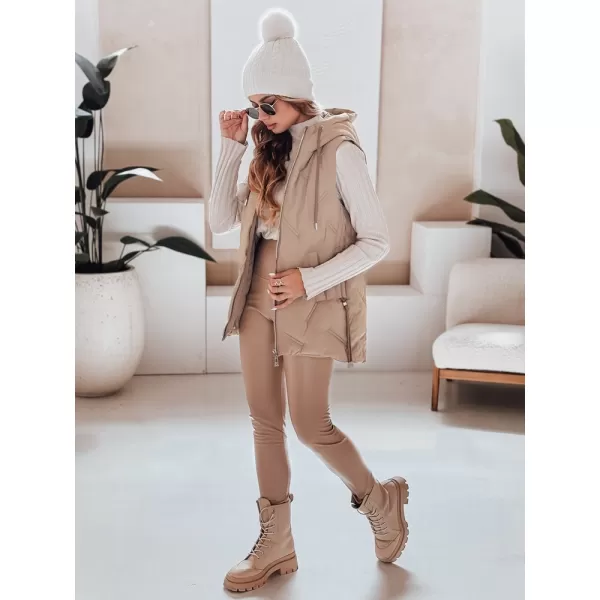  Geacă pentru doamne DSTREET TY5107 CARAMEL 
