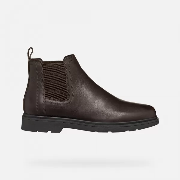  Pantofi pentru bărbați GEOX SPHERICA EC1 G006535 MARO ÎNCHIS 