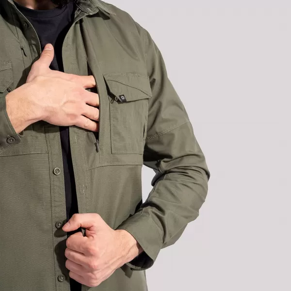  Cămașă pentru bărbați PENTAGON PLATO SHIRT K02019 VERDE CAMO 