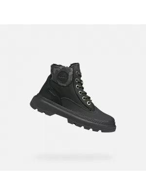 Botine pentru baieti GEOX KIDDARTAH WPF J56MLB032MNC0033 NEGRU